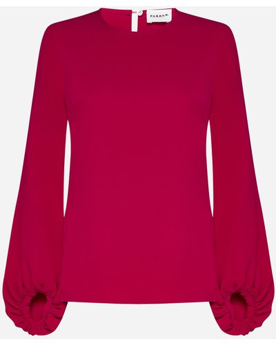 P.A.R.O.S.H. Poker Blouse - Red