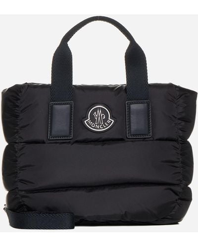 Moncler Caradoc Padded Nylon Mini Bag - Black
