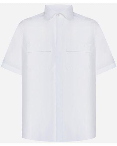 Low Brand Cotton Shirt - White