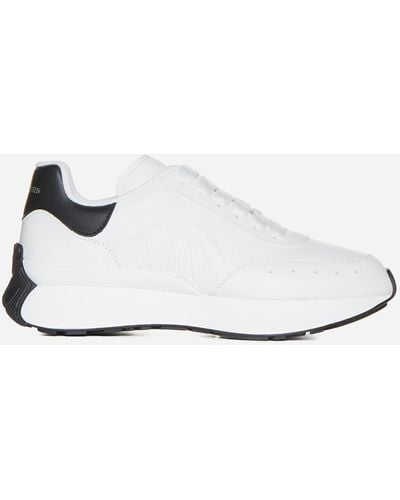Alexander McQueen Oversized Studded Men's Sneakers 44 EU / 11 US Black  White | eBay