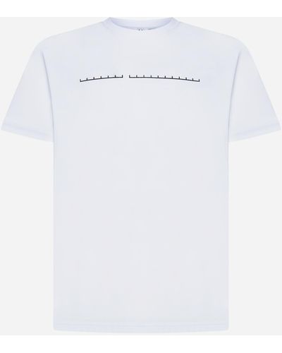 Random Identities Logo Print Cotton T-shirt - White