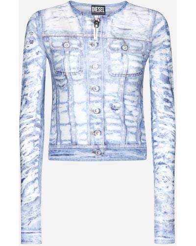 DIESEL Long-sleeved tops for Women | Online Sale up to 60% off | Lyst