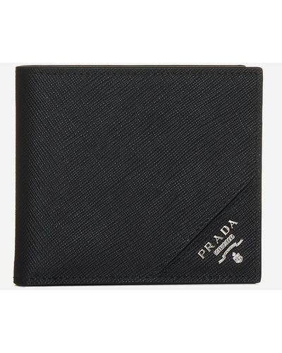 Prada mens wallet sale cheap