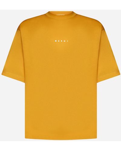 Marni T-shirts And Polos - Yellow