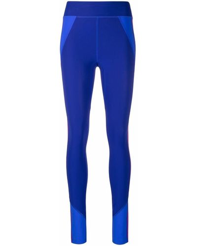 Isabel Marant Tiso Paneled leggings - Blue
