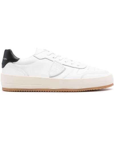Philippe Model 'nice' Trainers - White
