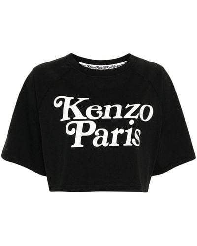 KENZO Crop T-Shirt - Black