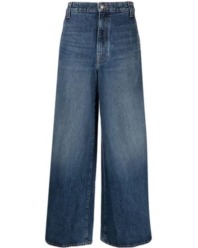 Khaite Wide-leg Jeans - Blue