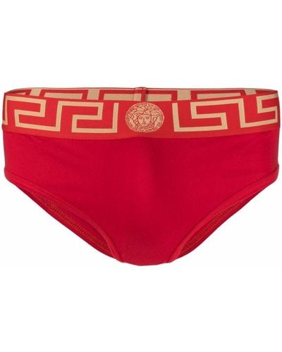 Versace Greek-Style Briefs - Red