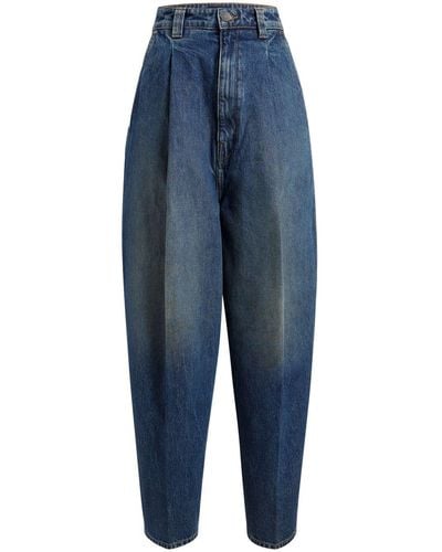 Khaite High-waisted Jeans - Blue