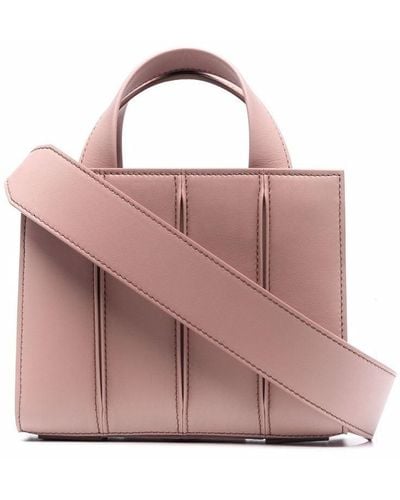 Max Mara Bango Small Leather Bag - Pink