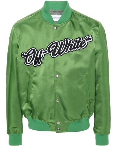 Off-White c/o Virgil Abloh Willow Casual Jackets, Parka - Green