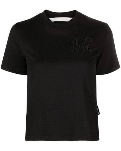Palm Angels T-shirt Monogram - Black