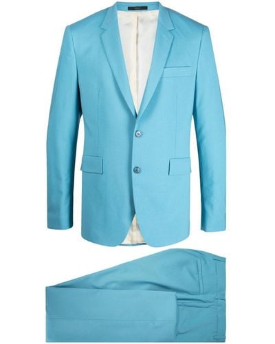 Paul Smith Single-breasted Tailored Suit - Blue
