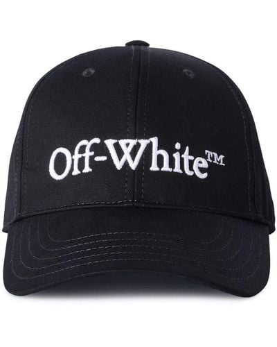 Off-White c/o Virgil Abloh Logo-embroidered Baseball Cap - Black