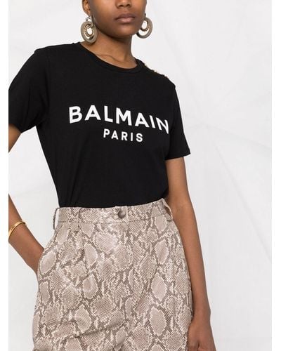 Balmain Paris T-Shirt - Black