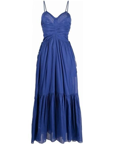 Isabel Marant Cotton Voile Dress - Blue
