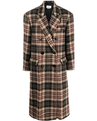 Isabel Marant Double-breasted Wool Coat - Red