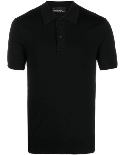 Neil Barrett POLO A COSTE - Nero