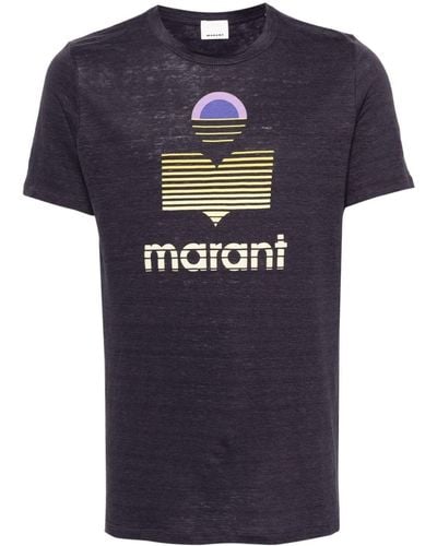 Isabel Marant T-Shirt Logo - Blue