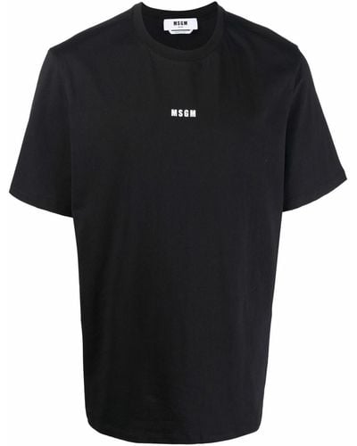 MSGM T-Shirt Stampa - Nero