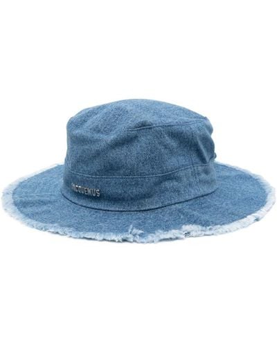 Jacquemus 'le Bob Artichaut' Hat - Blue