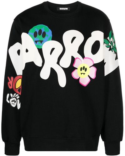 Barrow Cotton Sweatshirt - Black