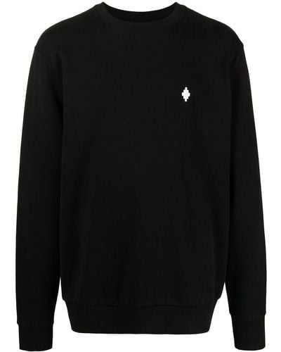 Marcelo Burlon Felpa con logo - Nero