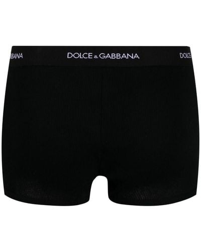 Dolce & Gabbana Boxer Logo - Black
