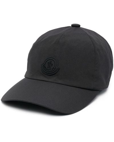 Moncler Logo-appliqué Baseball Cap - Black