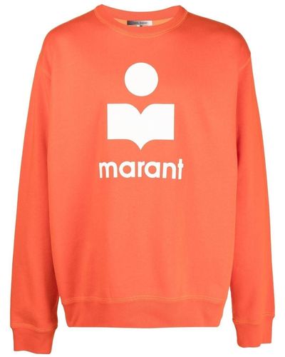 Isabel Marant Logo-print Sweatshirt - Orange