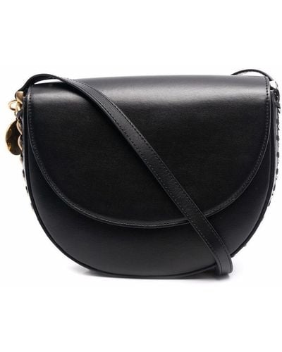 Stella McCartney Medium Frayme Shoulder Bag - Black