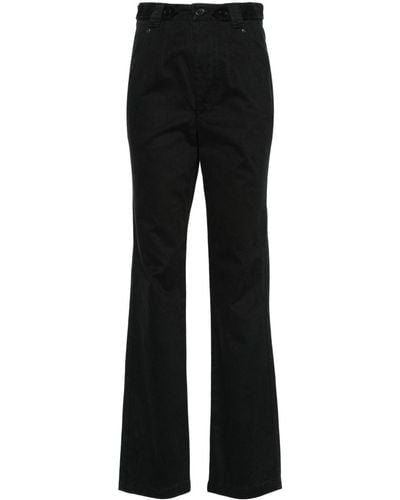 Isabel Marant Cotton Trousers - Black