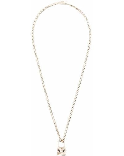 Jacquemus Le Chiquito Silver-toned Brass Necklace - Yellow
