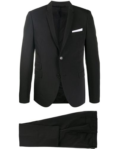 Neil Barrett Slim-fit Single-breasted Suit - Black