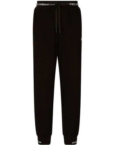 Dolce & Gabbana Logo Pants - Black