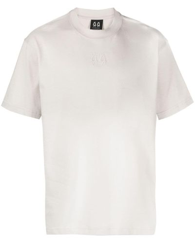44 Label Group T-SHIRT CON STAMPA - Bianco