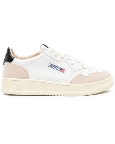 Autry Sneakers With Application - White