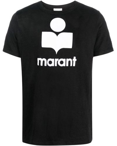 Isabel Marant T-shirt Karman con stampa - Nero