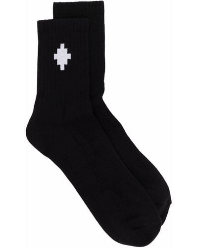 Marcelo Burlon Cross Ankle-length Socks - Black