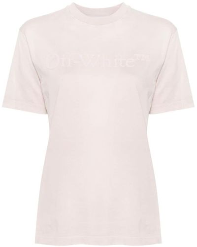 Off-White c/o Virgil Abloh "laundry" T-shirt - Pink