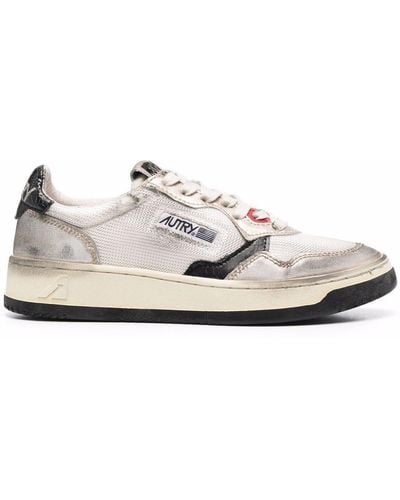 Autry Super Vintage Medalist Low-top Sneakers - White