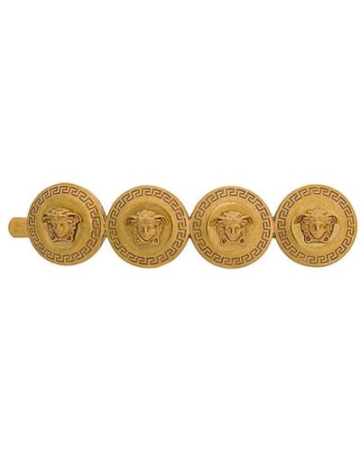 Versace Medusa Tribute Hair Clip - Metallic