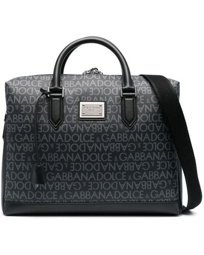 Dolce & Gabbana Logo Bag - Black