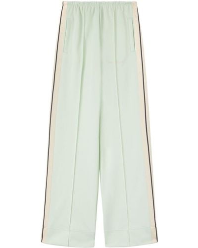 Palm Angels Loose Fit Track Trousers - Green