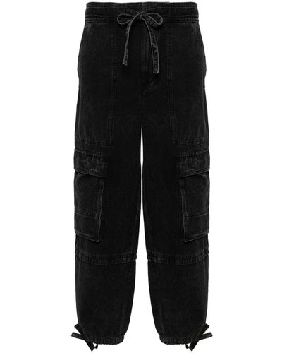 Isabel Marant PANTALONI CARGO - Nero