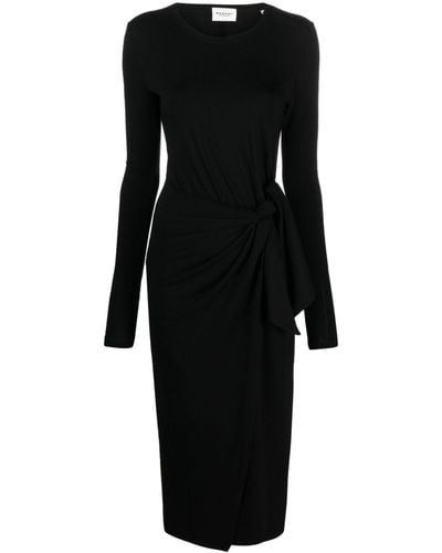 Isabel Marant Midi Dress Jersey - Black