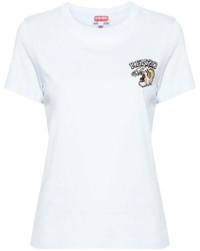 KENZO T-shirt Tiger Varsity - White