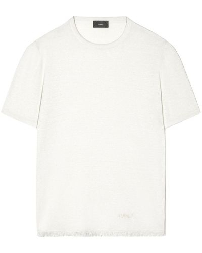 Alanui Fringed T-shirt - White