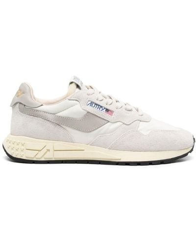 Autry Sneakers reelwind bianco in canvas